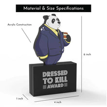 Load image into Gallery viewer, Dressed to Kill Award