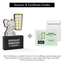 Load image into Gallery viewer, Elephant Memory Award