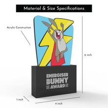 Load image into Gallery viewer, Energiser Bunny Award