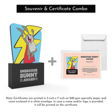 Load image into Gallery viewer, Energiser Bunny Award