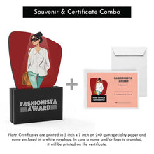 Load image into Gallery viewer, Fashionista Award