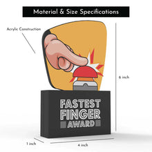 Load image into Gallery viewer, Fastest Finger Award