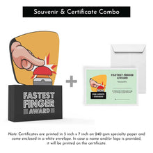 Load image into Gallery viewer, Fastest Finger Award