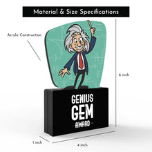 Load image into Gallery viewer, Genius Gem Award