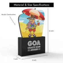 Load image into Gallery viewer, Goa Chalte Hain Award