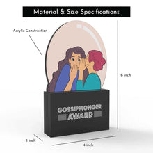 Load image into Gallery viewer, Gossipmonger Award