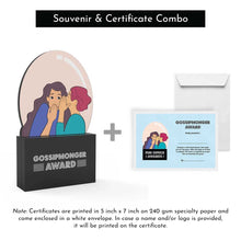 Load image into Gallery viewer, Gossipmonger Award