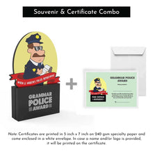 Load image into Gallery viewer, Grammar Police Award