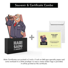 Load image into Gallery viewer, Hari Sadu Award