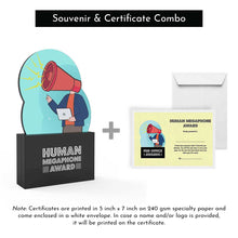 Load image into Gallery viewer, Human Megaphone Award
