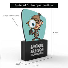 Load image into Gallery viewer, Jagga Jasoos Award