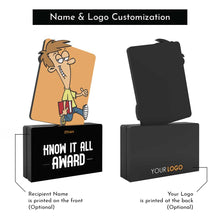 Load image into Gallery viewer, Know-it-all  Award