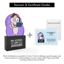 Load image into Gallery viewer, Me, Myself and I Award