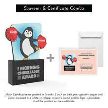 Load image into Gallery viewer, The Morning Cheerleader Award