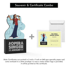 Load image into Gallery viewer, The Opera Singer Award