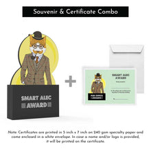 Load image into Gallery viewer, Smart Alec Award