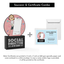 Load image into Gallery viewer, Social Director Award