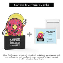 Load image into Gallery viewer, Super Snacker Award