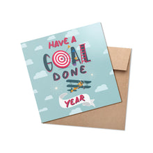 Load image into Gallery viewer, Goal-Done Year Greeting Card