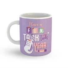 Load image into Gallery viewer, Fun-Task-Tick Year Mug Backside View