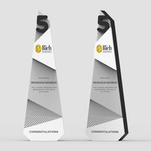 Load image into Gallery viewer, Obelisk Trophy - Work Anniversary Award