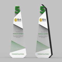 Load image into Gallery viewer, Obelisk Trophy - Work Anniversary Award