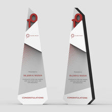 Load image into Gallery viewer, Obelisk Trophy - Work Anniversary Award