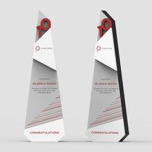 Load image into Gallery viewer, Obelisk Trophy - Work Anniversary Award