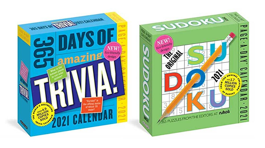Fun Tip #49: Provide each employee with a calendar full of fun facts and puzzles