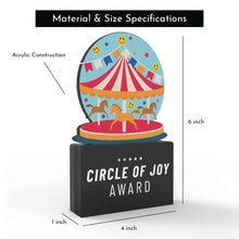 Load image into Gallery viewer, Circle of Joy Award
