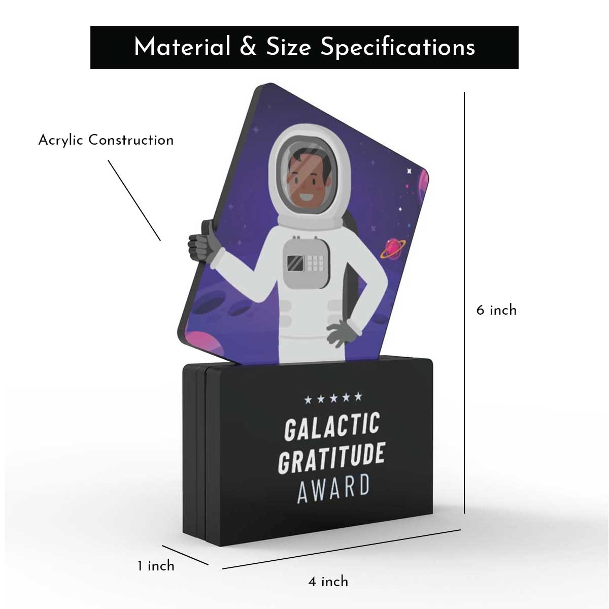 Galactic Gratitude Award – Engrave - Awards and More