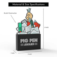 Load image into Gallery viewer, Pig Pen Award
