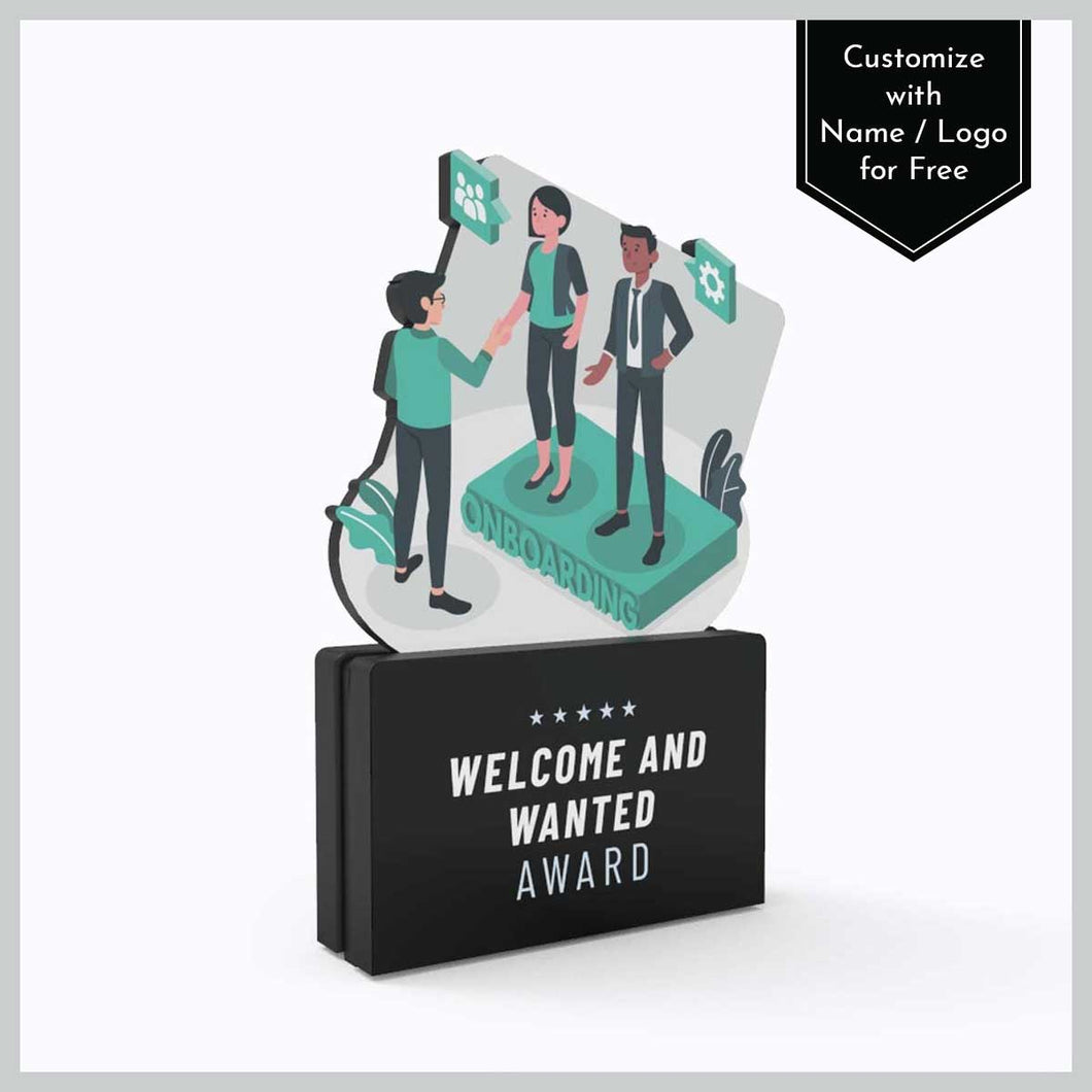 Welcome and Wanted Award