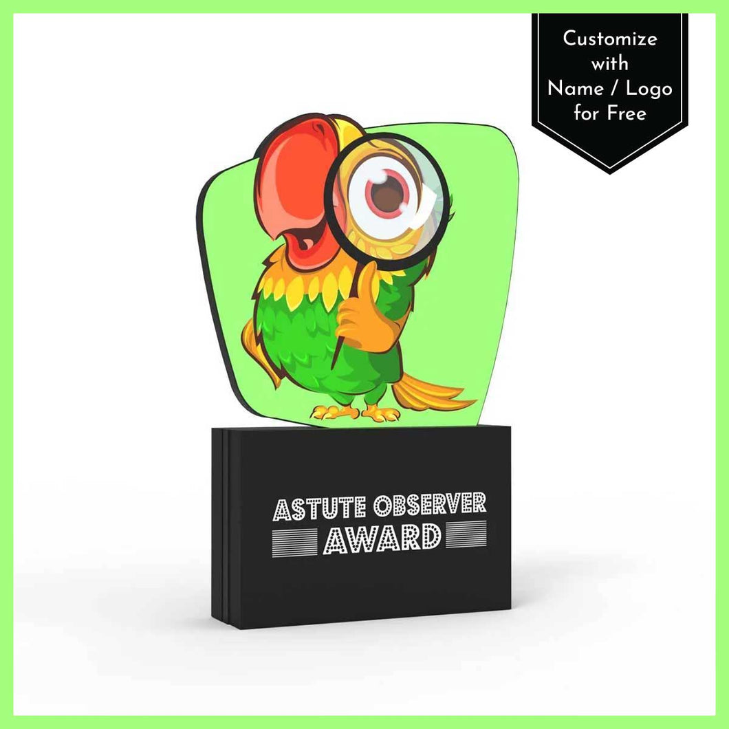 Astute Observer Award