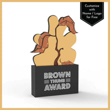 Load image into Gallery viewer, Brown Thumb Award
