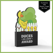 Load image into Gallery viewer, Ducks in a Row Award
