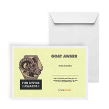 Load image into Gallery viewer, GOAT Award
