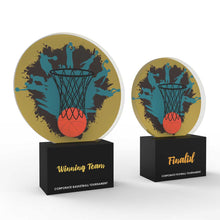 Load image into Gallery viewer, Basketball - Corporate Tournament Trophies
