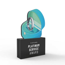 Load image into Gallery viewer, Platinum Service Award
