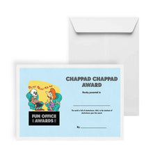 Load image into Gallery viewer, Chappad Chappad Award
