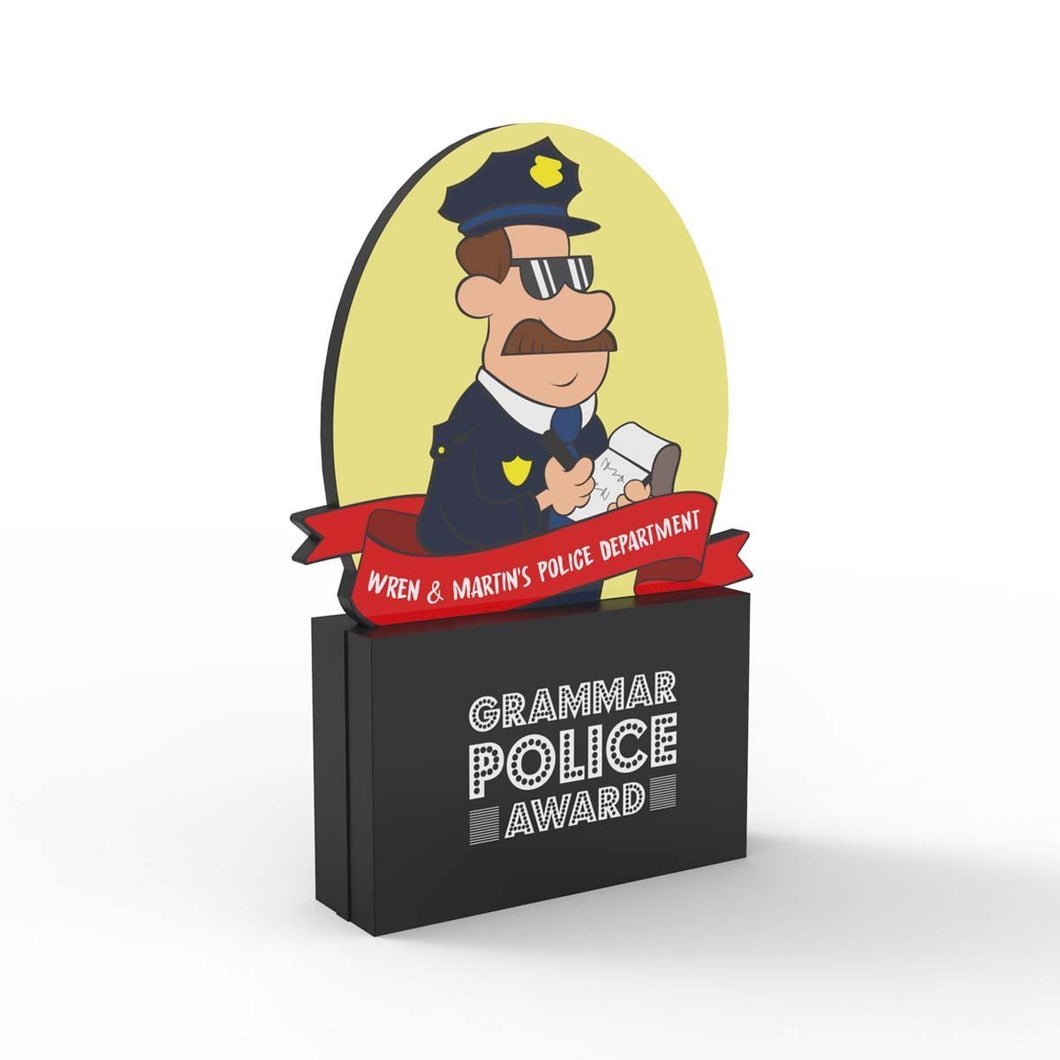 Grammar Police Award