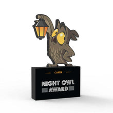 Load image into Gallery viewer, Night Owl Award
