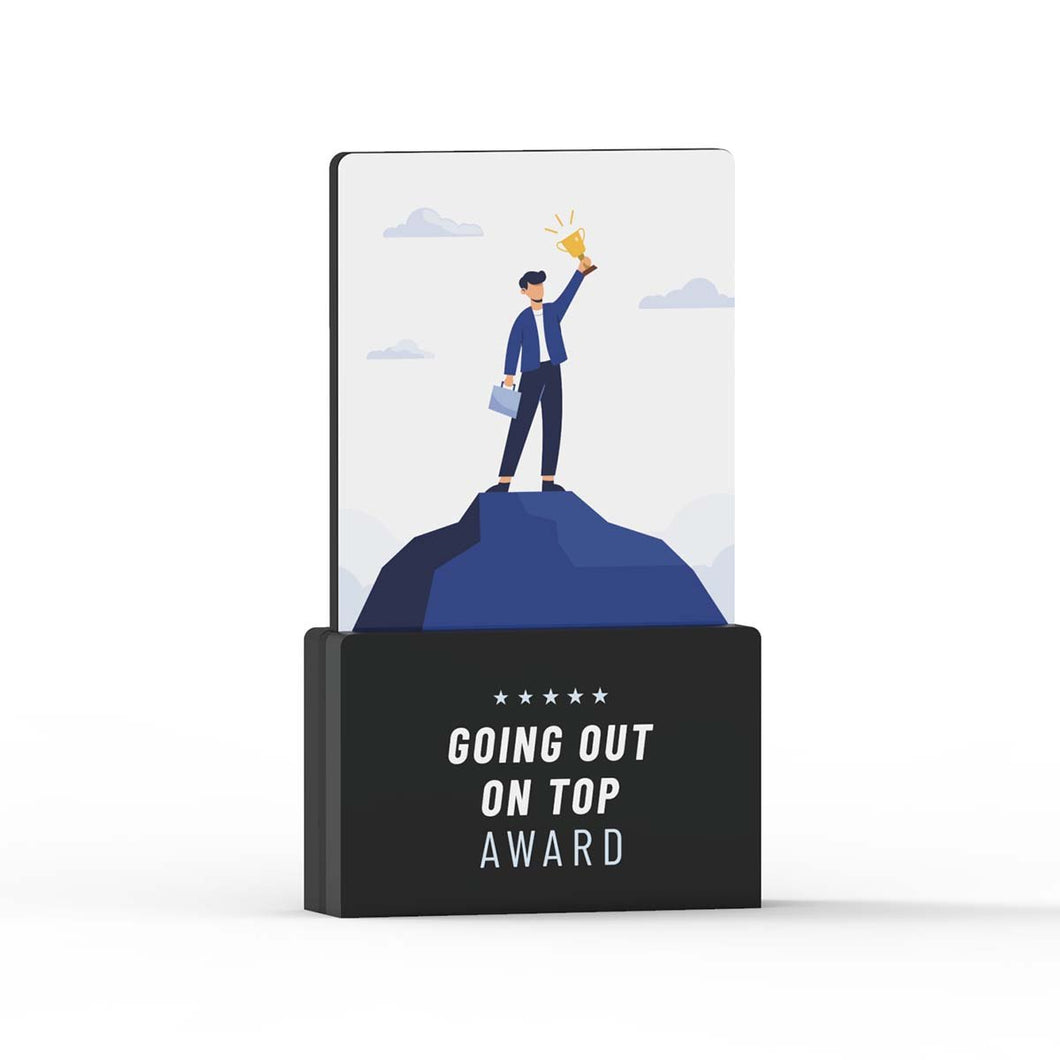 Going Out On Top Award