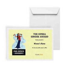 Load image into Gallery viewer, The Opera Singer Award
