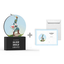 Load image into Gallery viewer, Silver Shield Award
